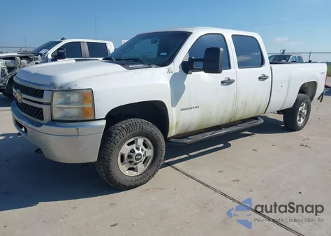 2011 Chevrolet Silverado 2500Hd Work Truck из США, поврежденный, VIN 1GC1CVC80BF189467